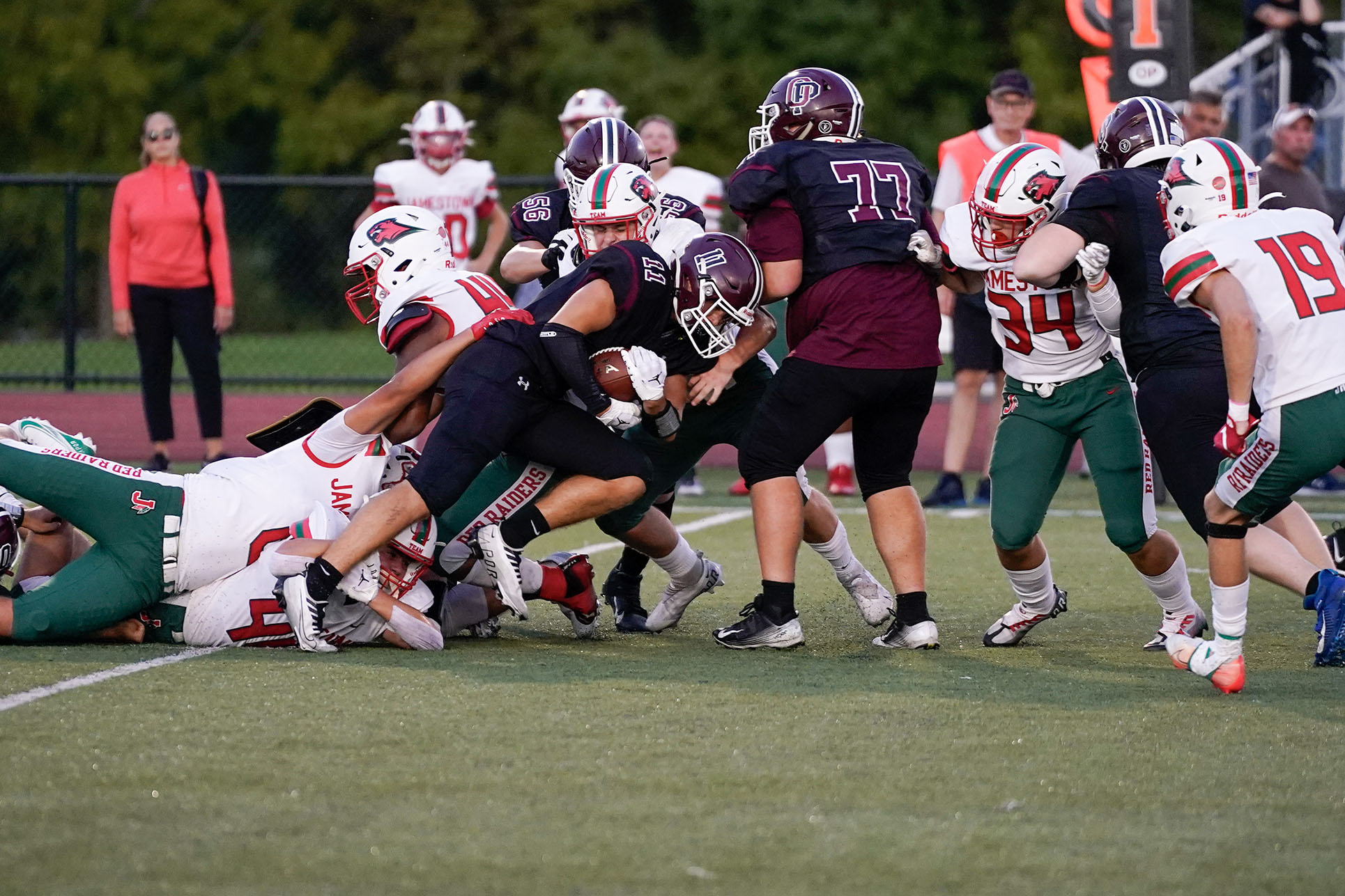 Running Back trying to break free