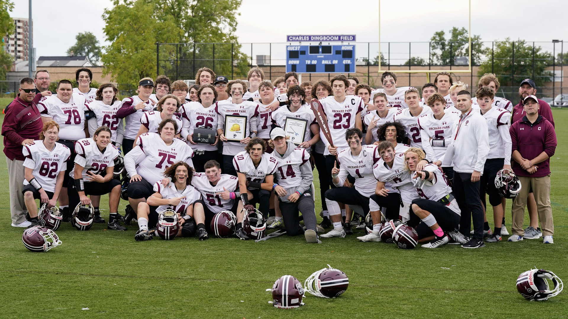 Post Game Celebration Picture