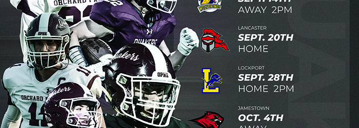 Orchard Park Quakers Football 2024 Schedule
