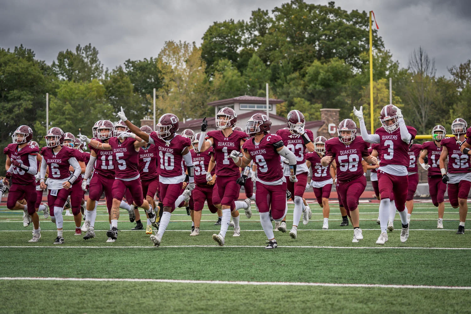 Orchard Park Hitting the Field against Lockport