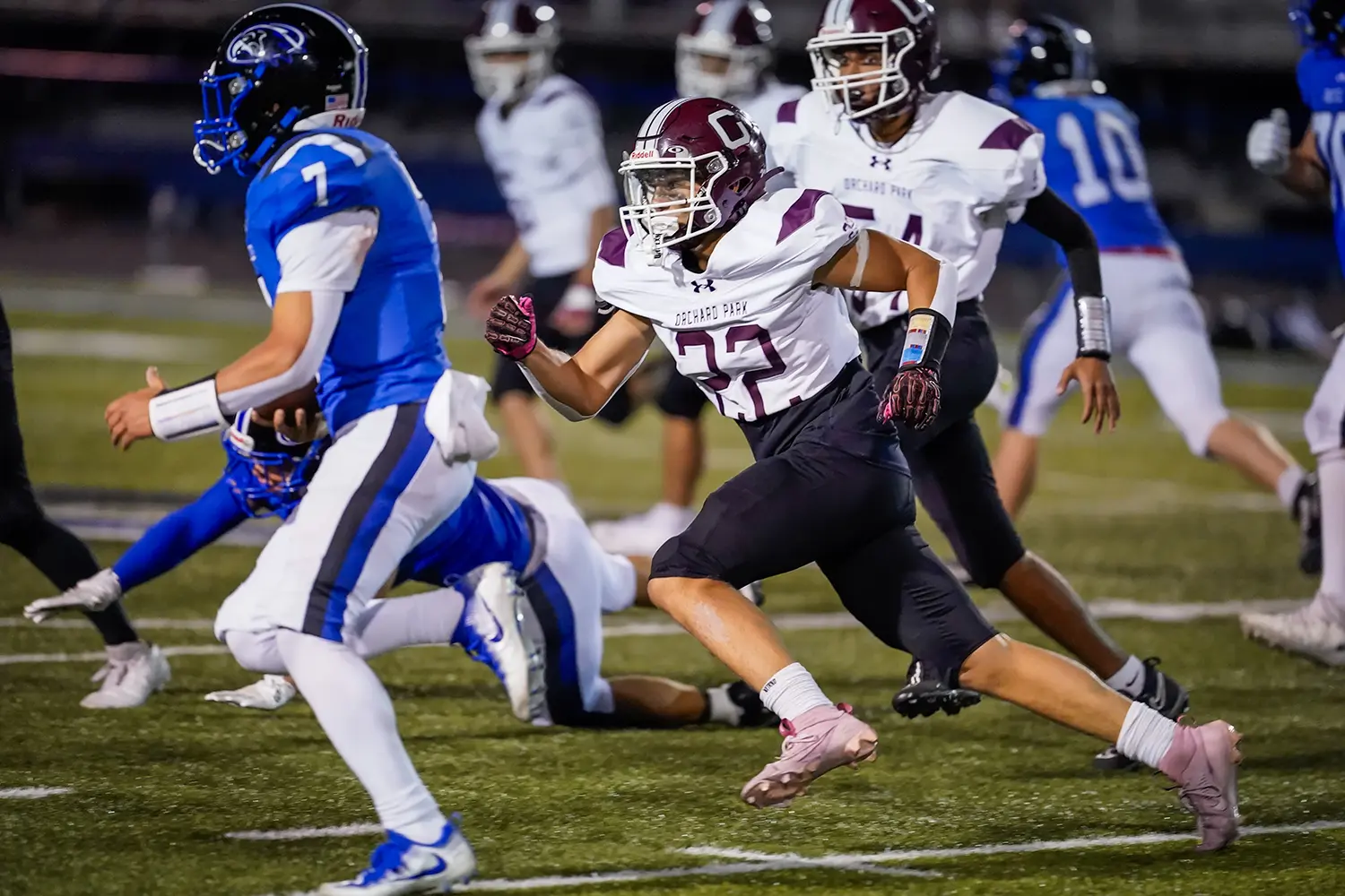 OP getting after the QB